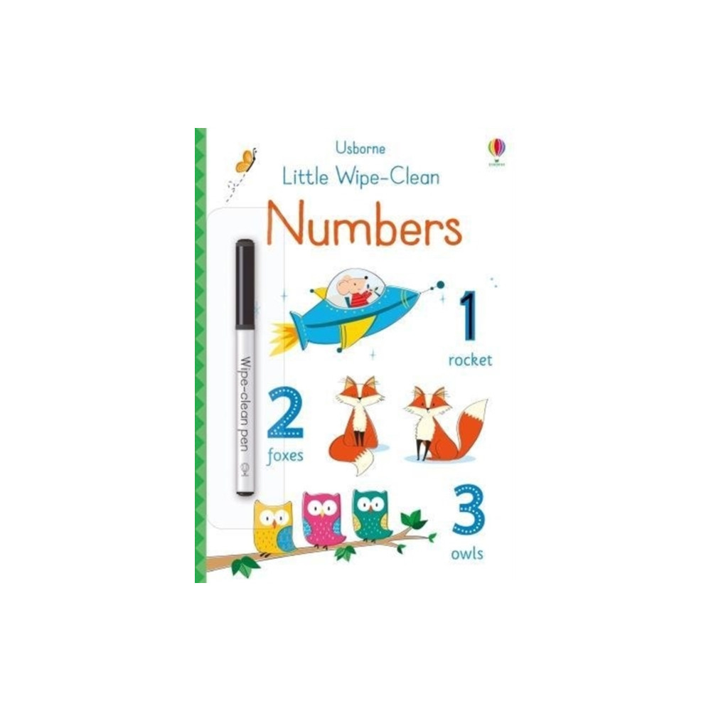 Produktbild för Little Wipe-Clean Numbers (häftad, eng)