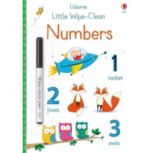 Usborne Publishing Ltd Little Wipe-Clean Numbers (häftad, eng)