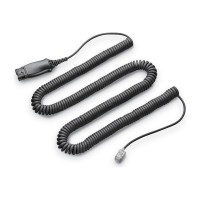 Produktbild för HP Poly HIS Cable - headset-kabel - TAA-kompatibel
