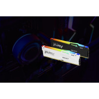 Produktbild för Kingston FURY Beast RGB - DDR5 - sats - 32 GB: 2 x 16 GB - DIMM 288-pin / PC5-48000 - ej buffrad