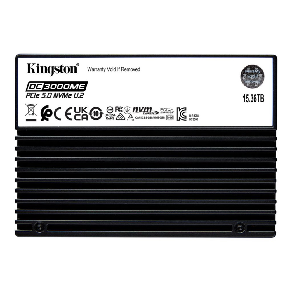 Produktbild för Kingston DC3000ME - SSD - Enterprise - 15.36 TB - U.2 PCIe 5.0 x4 (NVMe)
