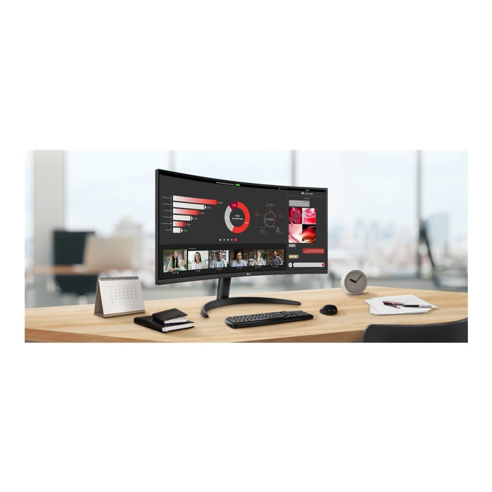 Produktbild för LG UltraWide 34WR50QK-B