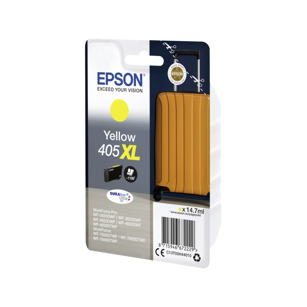 Produktbild för Epson 405XL - XL - gul - original - bläckpatron