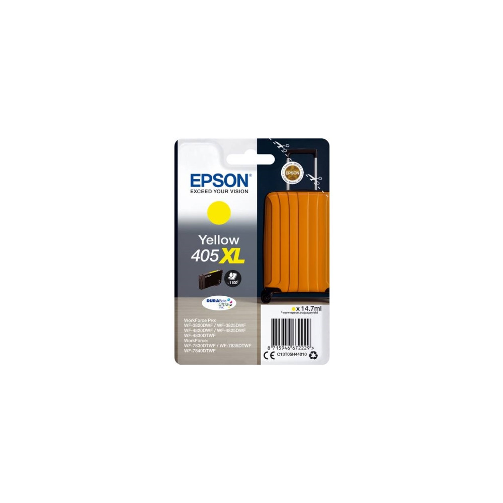 Produktbild för Epson 405XL - XL - gul - original - bläckpatron