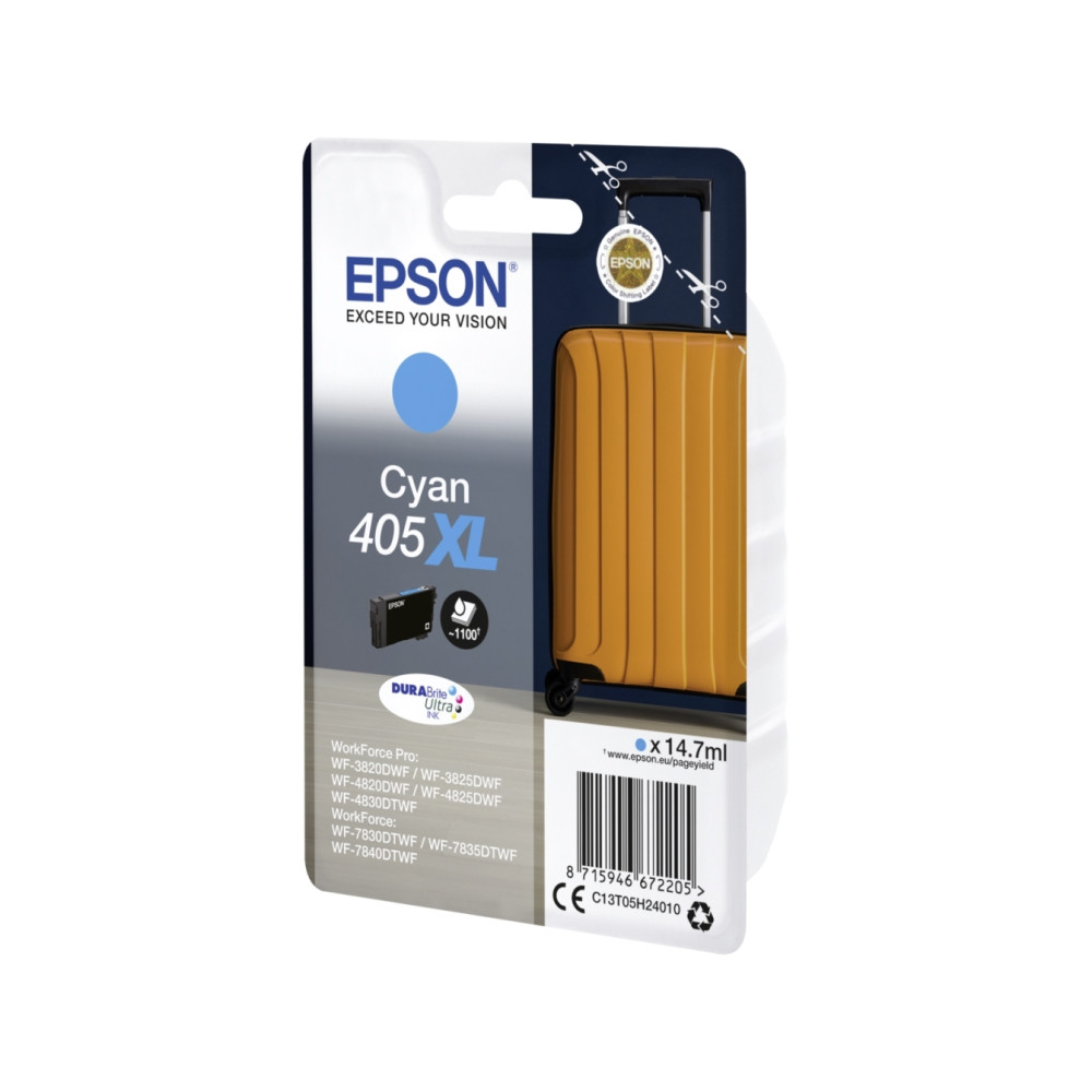 Produktbild för Epson 405XL - cyan - original - bläckpatron