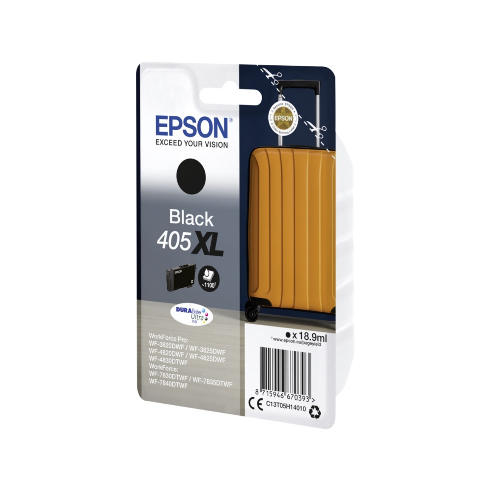 Produktbild för Epson 405XL - svart - original - bläckpatron
