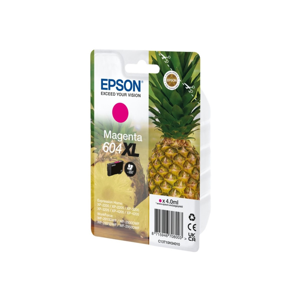 Produktbild för Epson 604XL - XL - magenta - original - bläckpatron