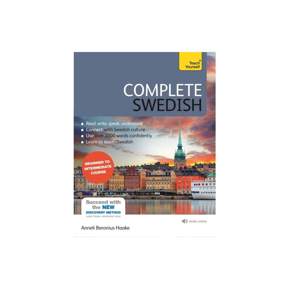 Produktbild för Complete Swedish Beginner to Intermediate Course (bok, eng)