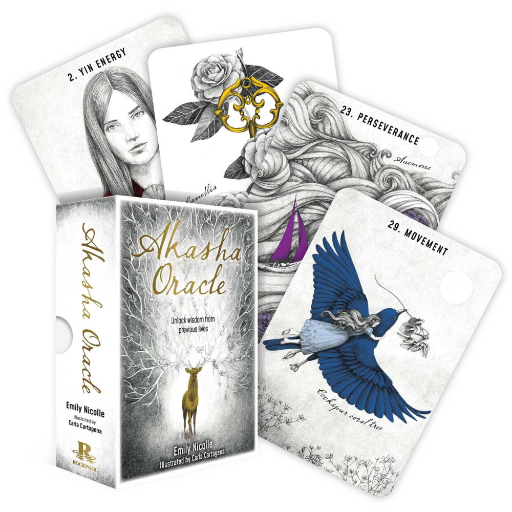 Produktbild för Akasha Oracle: Unlock wisdom from previous lives