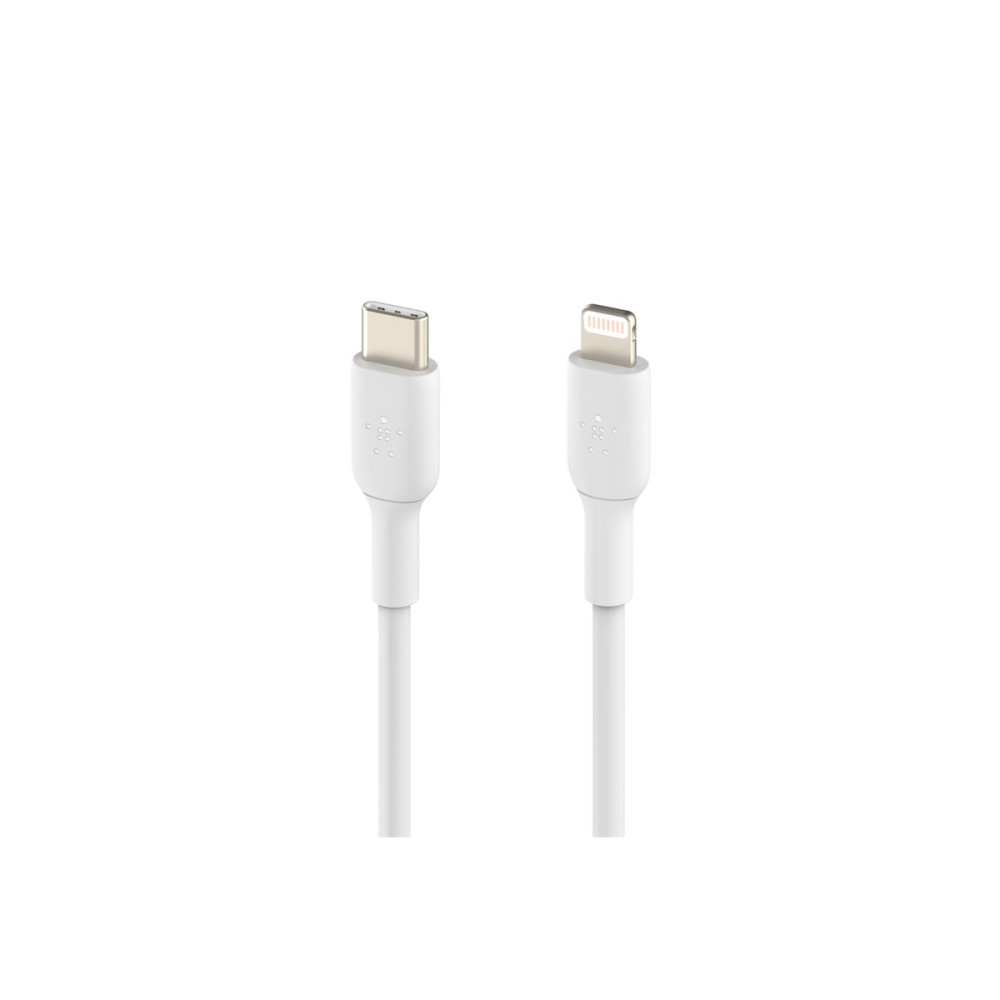 Produktbild för Belkin BoostCharge Lightning-kabel - Lightning / USB - 1 m