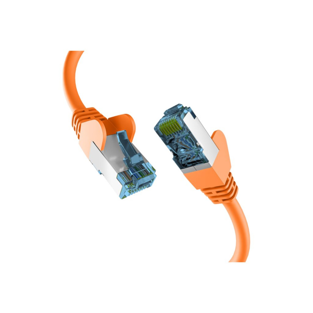 Produktbild för EFB-Elektronik patch-kabel - 25 cm - orange