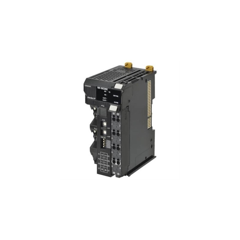 Produktbild för NX-serien EtherNet/IP-kopplare, 2 portar, 63 I/O-enheter, ma...