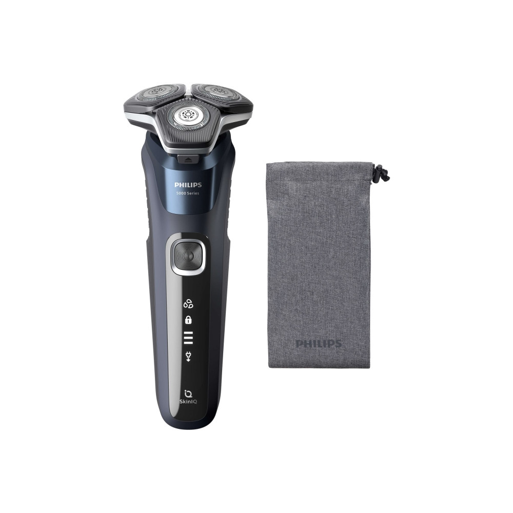 Produktbild för Philips 5000 Series S5885 - rakapparat - dark navy/black