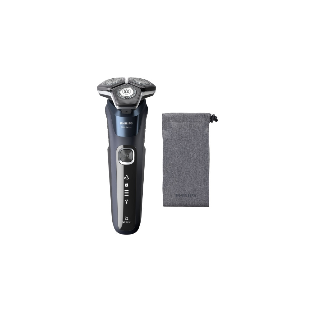 Produktbild för Philips 5000 Series S5885 - rakapparat - dark navy/black