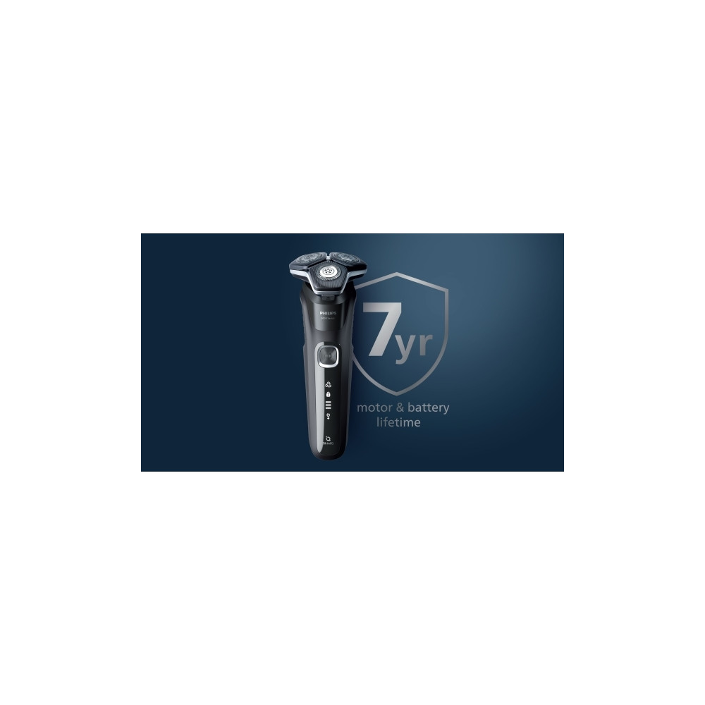 Produktbild för Philips 5000 Series S5885 - rakapparat - dark navy/black