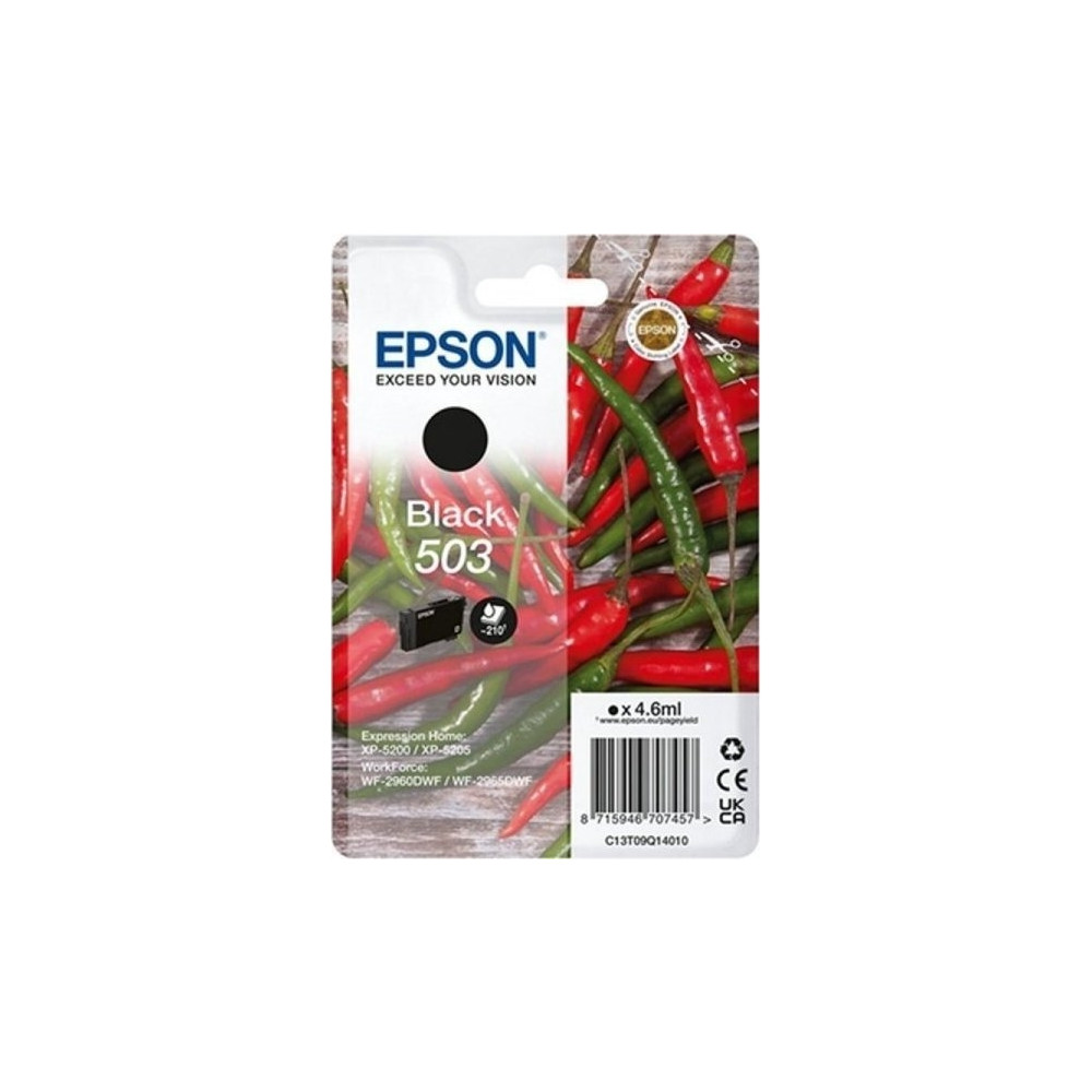 Produktbild för Epson 503 - svart - original - bläckpatron