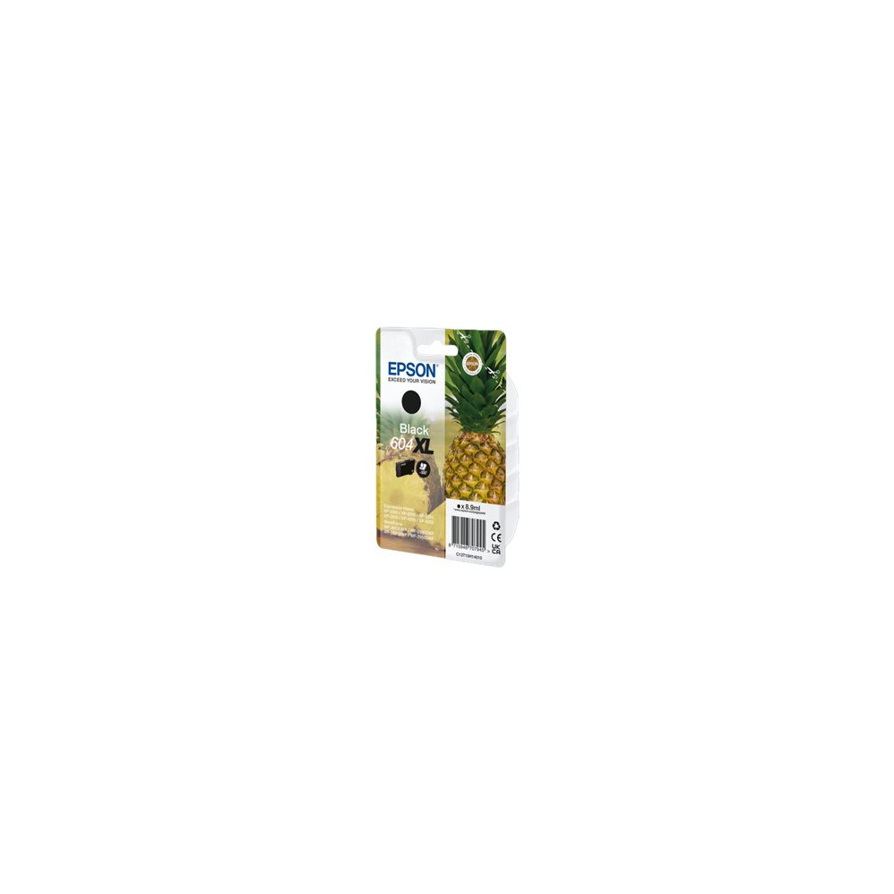 Produktbild för Epson 604XL - XL - svart - original - bläckpatron