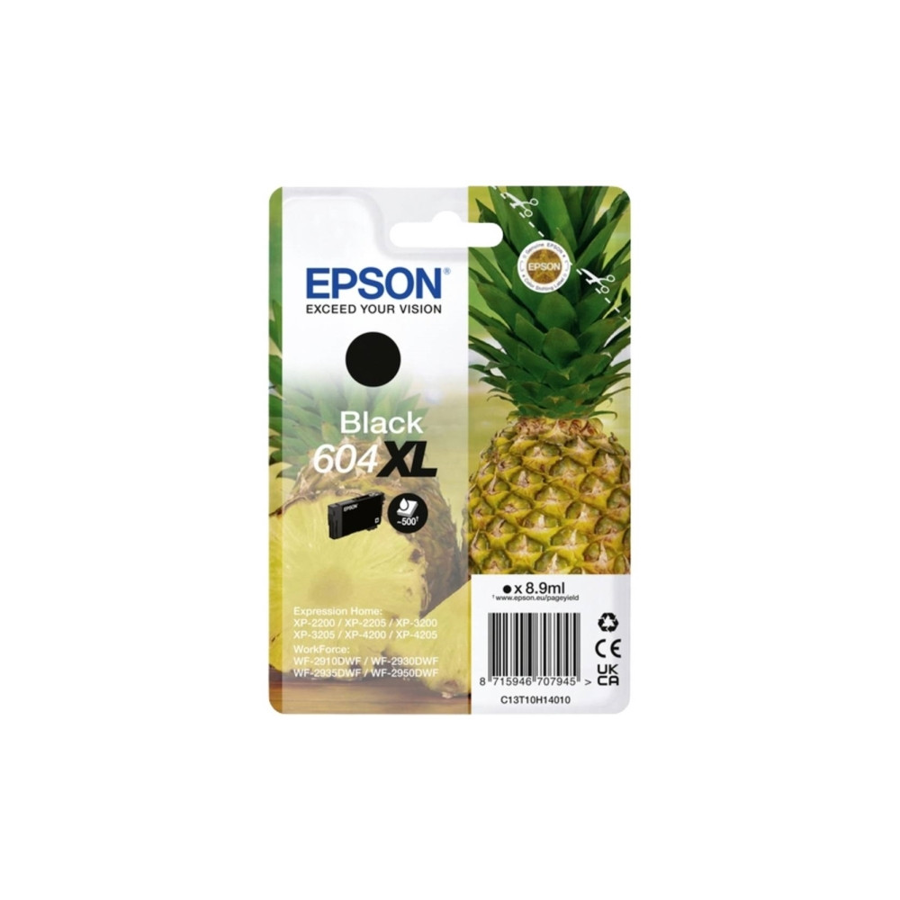 Produktbild för Epson 604XL - XL - svart - original - bläckpatron