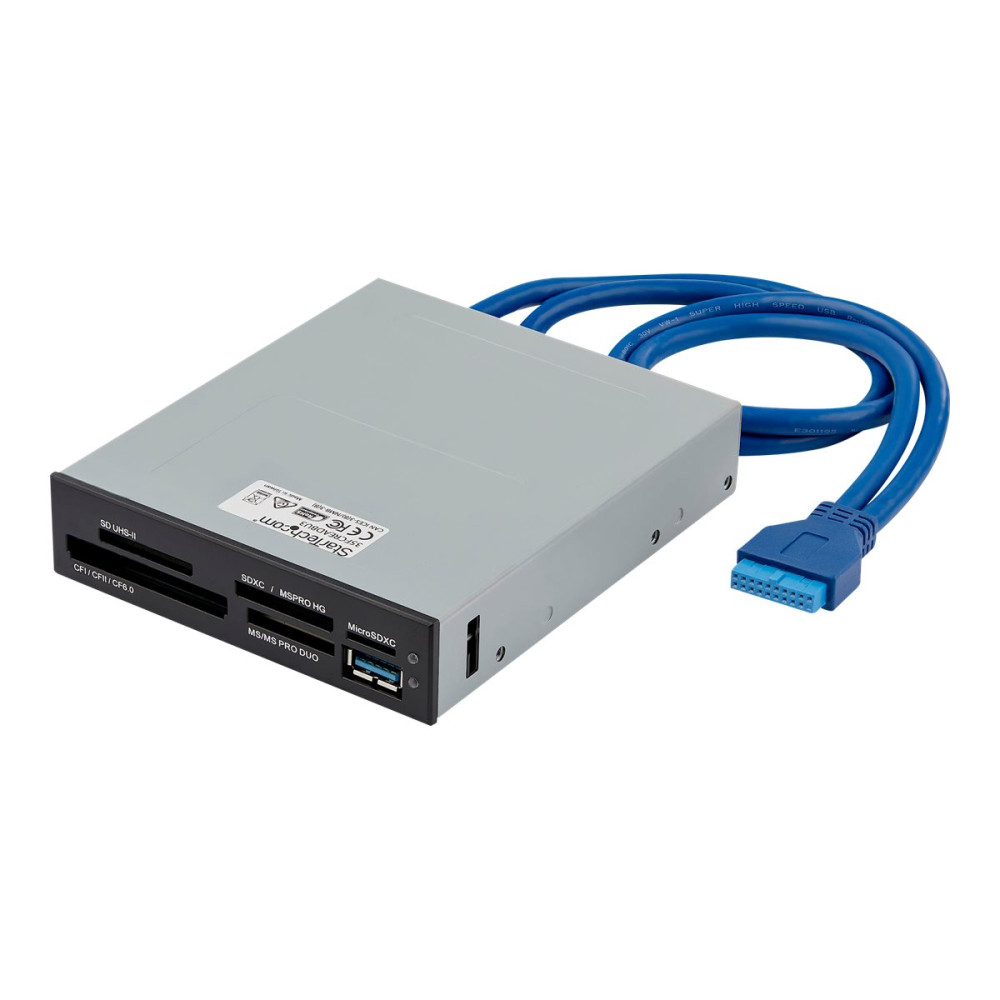 Produktbild för Startech Intern USB 3.0 multikortläsare med stöd för UHS-II - kortläsare - USB 3.0