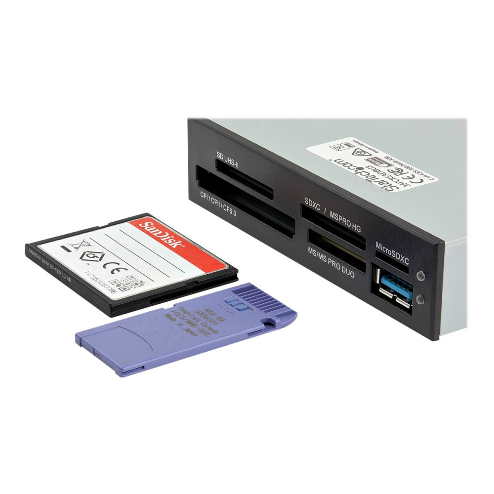 Produktbild för Startech Intern USB 3.0 multikortläsare med stöd för UHS-II - kortläsare - USB 3.0