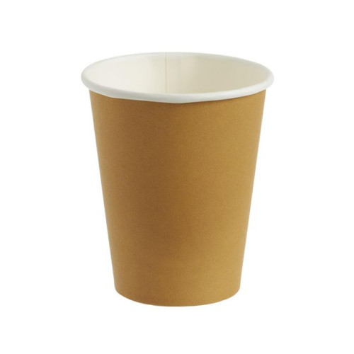 Festive Pappersbägare FESTIVE 18cl brun 50/fp