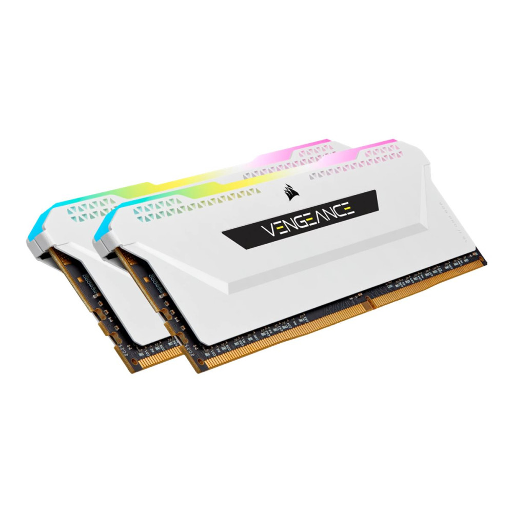 Produktbild för CORSAIR Vengeance RGB PRO SL - DDR4 - sats - 32 GB: 2 x 16 GB - DIMM 288-pin / PC4-25600 - ej buffrad