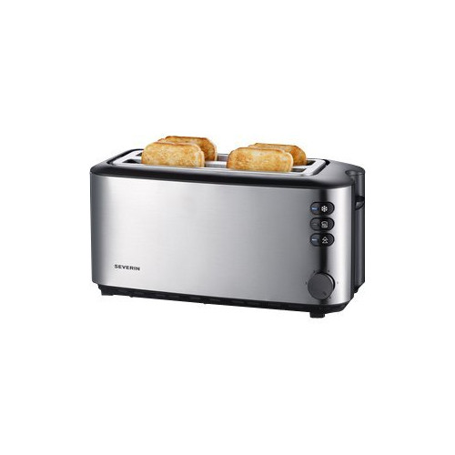 SEVERIN Elektrogeräte GmbH SEVERIN AT 2509 - brödrost - borstat stål/svart - Brödrostar