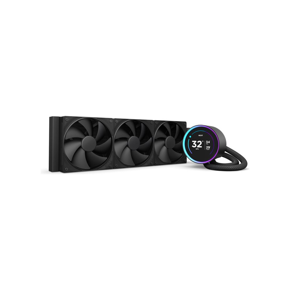 Produktbild för NZXT Kraken Elite 360 - kylsystem med vätska till processorn - med LCD-display