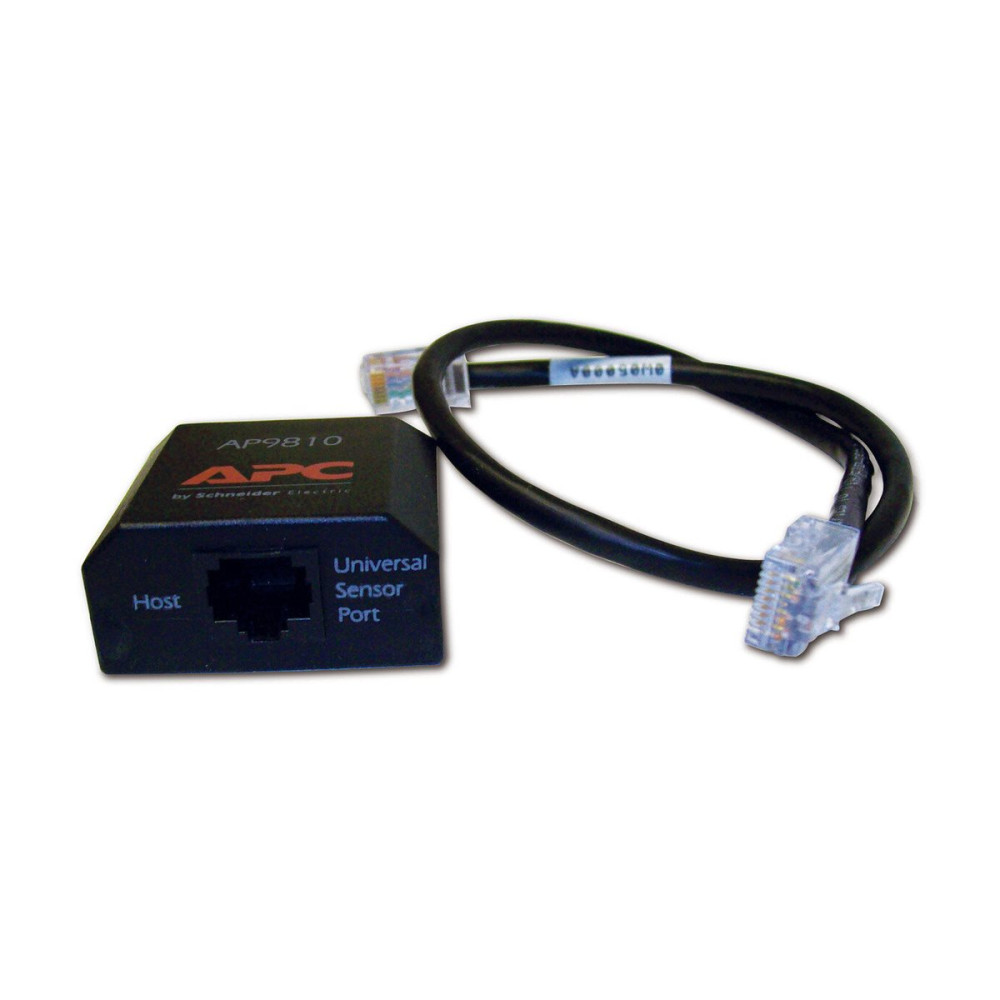 Produktbild för APC Dry Contact I/O Accessory - nätverksadaptersats - svart