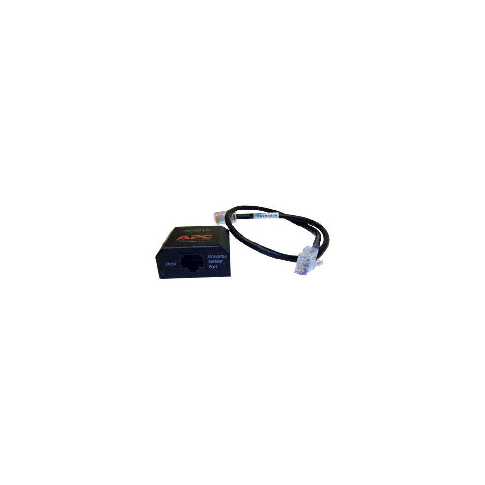 Produktbild för APC Dry Contact I/O Accessory - nätverksadaptersats - svart