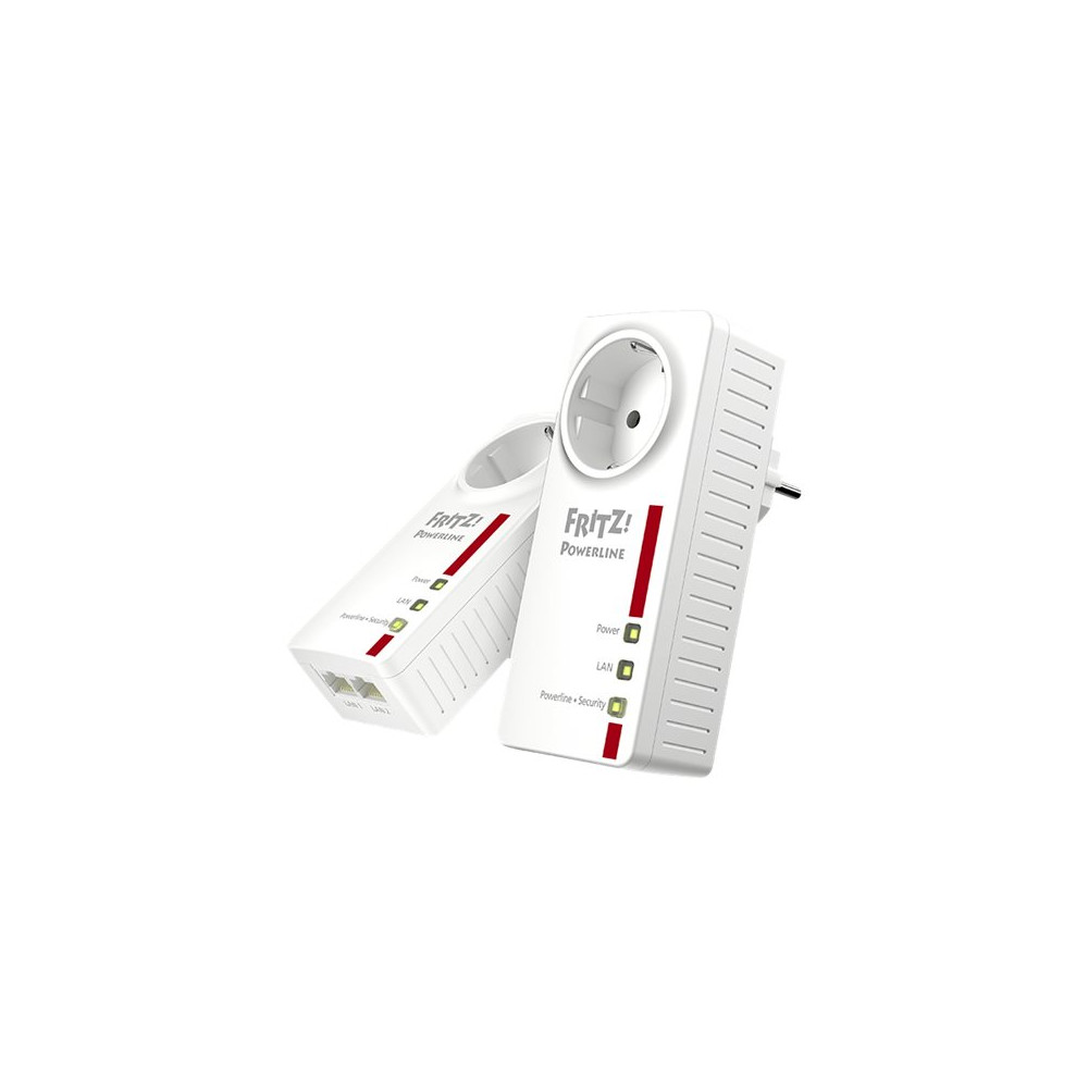 Produktbild för FRITZ!Powerline 1220 - Powerline-adapter - vägginsticksbar