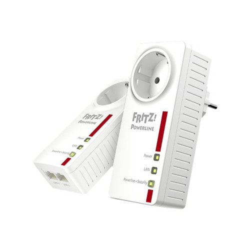FRITZ! FRITZ!Powerline 1220 - Powerline-adapter - vägginsticksbar