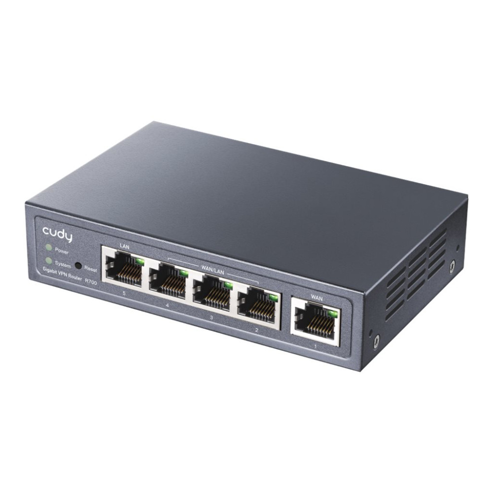 Produktbild för Cudy R700 - 1.0 - router - skrivbordsmodell, väggmonterbar