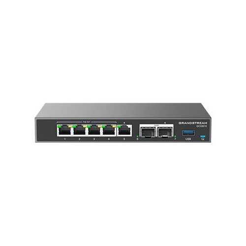 Grandstream Grandstream GWN6000 Series GCC6010 - router - skrivbordsmodell, väggmonterbar