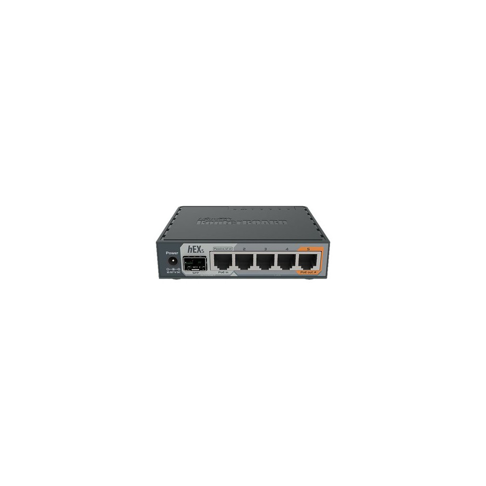 Produktbild för MikroTik RouterBOARD hEX S - router - skrivbordsmodell