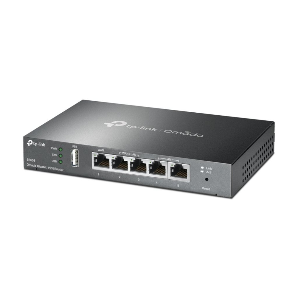Produktbild för TP-Link Omada ER605 V2 - router - skrivbordsmodell