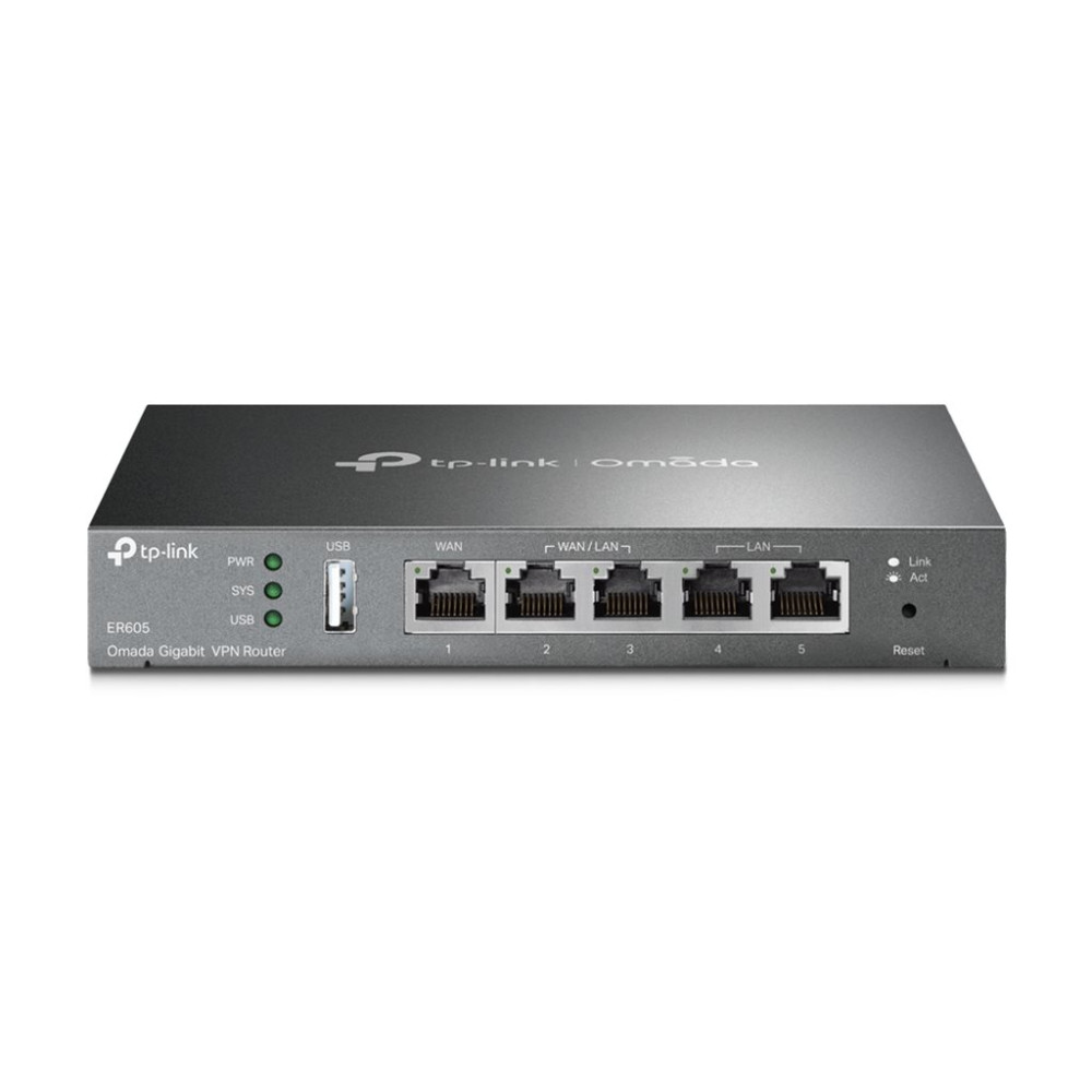 Produktbild för TP-Link Omada ER605 V2 - router - skrivbordsmodell