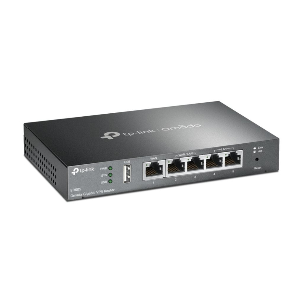 Produktbild för TP-Link Omada ER605 V2 - router - skrivbordsmodell