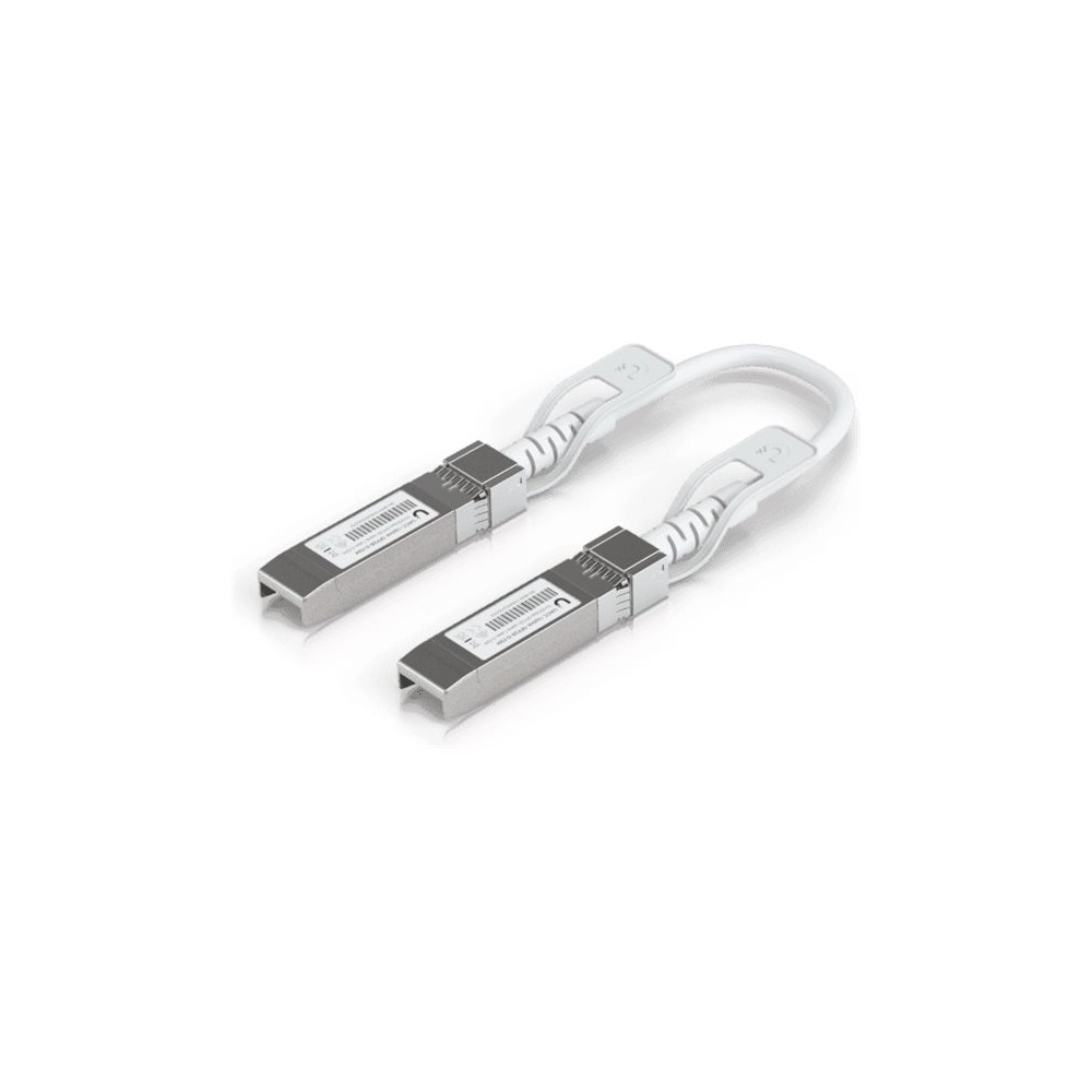 Produktbild för Ubiquiti UniFi 25GBase direktkopplingskabel - 15 cm - vit