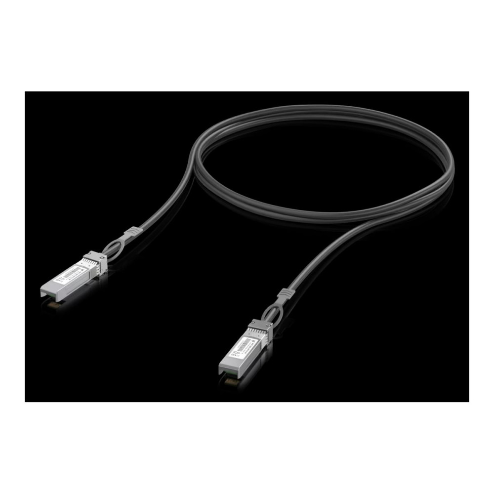 Produktbild för Ubiquiti 10GBase direktkopplingskabel - svart