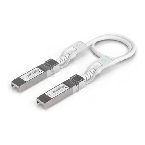 Ubiquiti Ubiquiti UniFi 25GBase direktkopplingskabel - 30 cm - vit