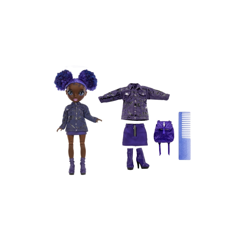 Produktbild för Rainbow High Junior High Doll Series 2- Krystal, Modedocka,...