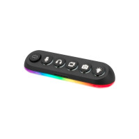 Produktbild för Streamplify HUB DECK 5, USB 2.0, USB 3.0, Svart, 24 W, 1,8 m...