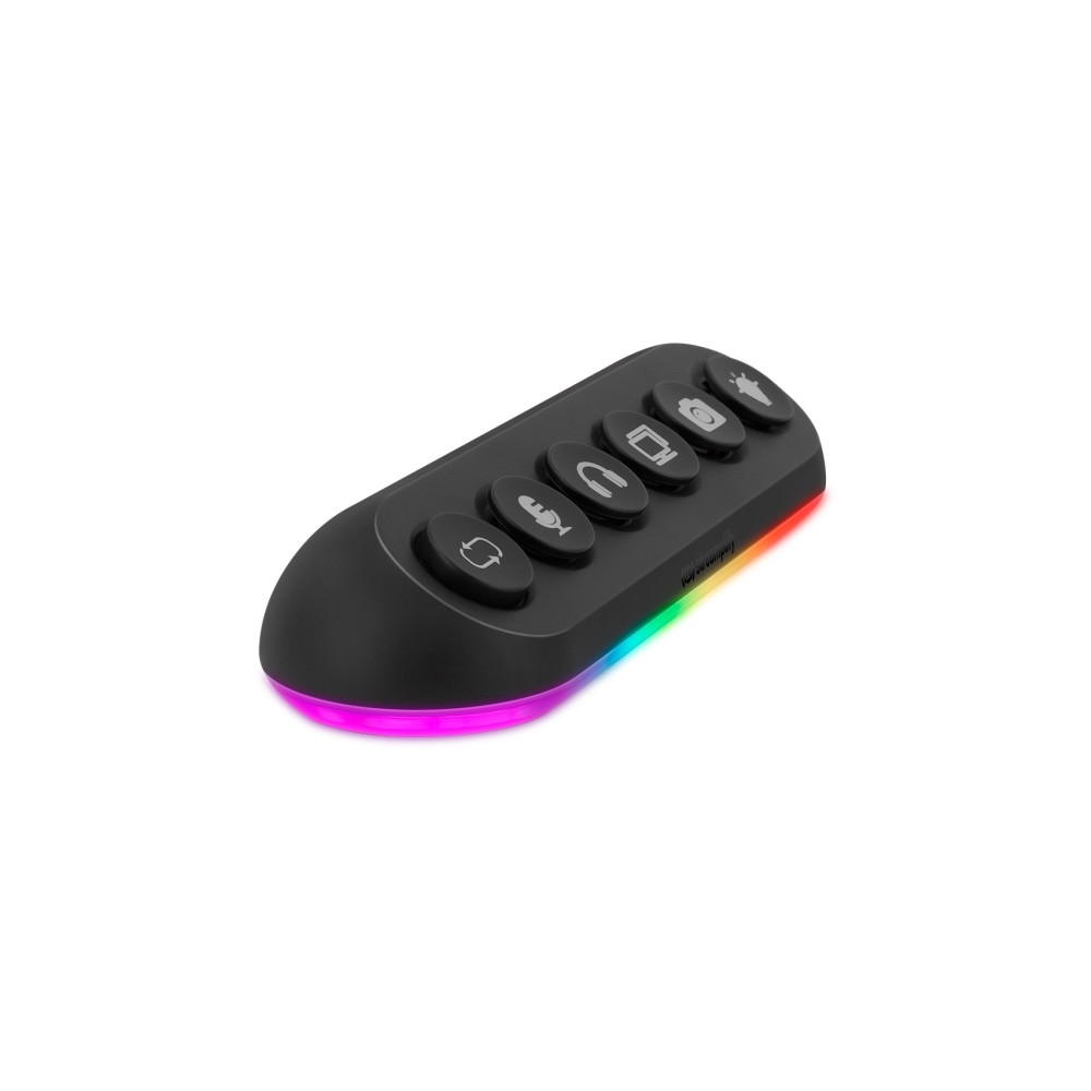 Produktbild för Streamplify HUB DECK 5, USB 2.0, USB 3.0, Svart, 24 W, 1,8 m...