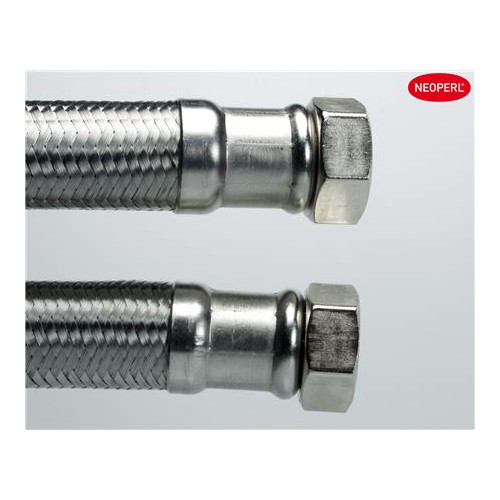 Solar Plus Pannslang i EPDM-gummi med rostfri flät max 70° (Peak 90°),...