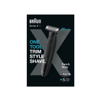 Produktbild för Braun XT3200, Svart, Rostfritt stål, Rektangel, 1 mm, 5 mm,...
