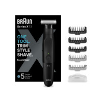 Produktbild för Braun XT3200, Svart, Rostfritt stål, Rektangel, 1 mm, 5 mm,...