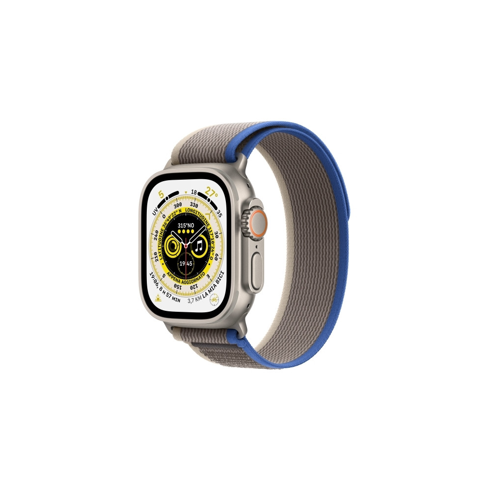 Produktbild för Apple Watch Ultra, OLED, Pekskärm, 32 GB, Wi-Fi, GPS, 61,3 g
