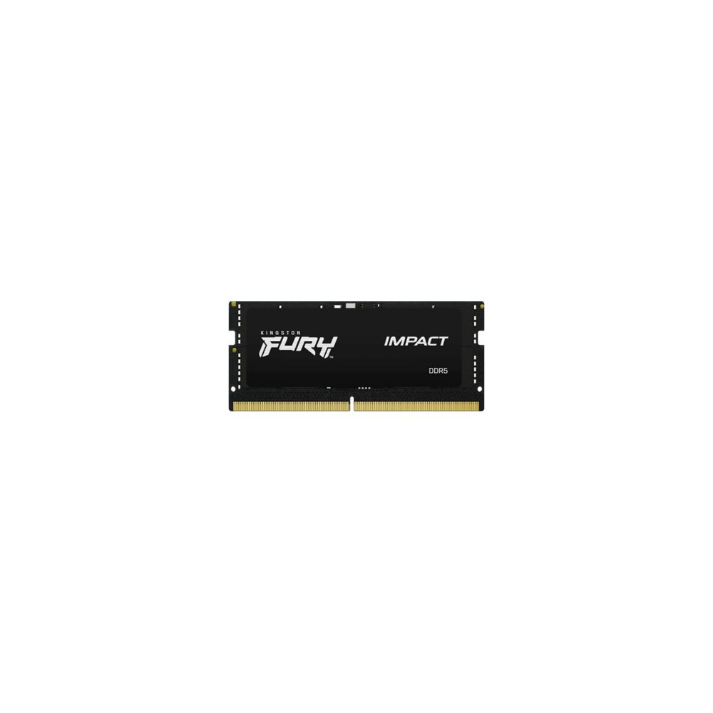Produktbild för Kingston FURY Impact - DDR5 - sats - 32 GB: 2 x 16 GB - SO DIMM 262-pin / PC5-51200