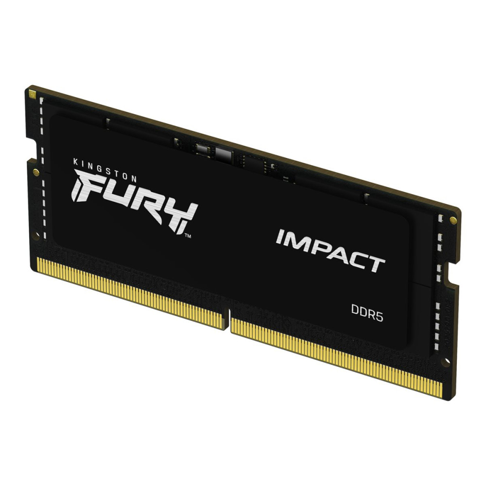 Produktbild för Kingston FURY Impact - DDR5 - sats - 32 GB: 2 x 16 GB - SO DIMM 262-pin / PC5-51200